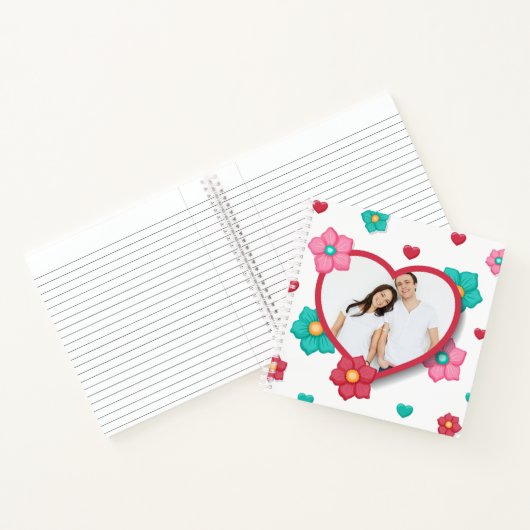 自分パーソナライズされたの写真の追加 |ノートブック ノートブック (内部)