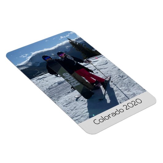 自分パーソナライズされたの写真を追加 マグネット (右側)