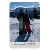 自分パーソナライズされたの写真を追加 マグネット (縦)