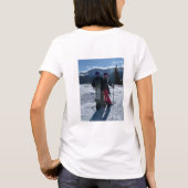自分パーソナライズされたの写真Tシャツを追加する Tシャツ (裏面)