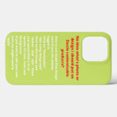 自分パーソナライズされたの可愛いギフトモダンシックを作成 Case-Mate iPhoneケース (裏面 (横))