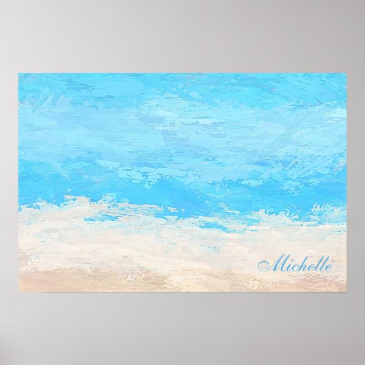 自分パーソナライズされたの名前を追加 |ポスター ポスター (正面)