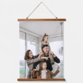 自分モダンの写真を追加DIYカスタム写真 吊り下げ型タペストリー (正面)