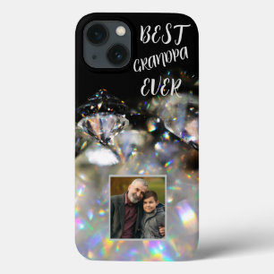 自分モダンの1枚の写真を作成す最高のるGrandpa Ever iPhone 13ケース
