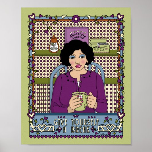 自分与えでBreak_A_8x10ポスター ポスター (正面)