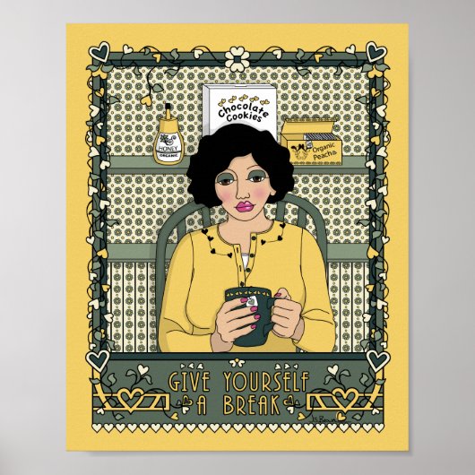 自分与えでBreak_C_8x10ポスター ポスター (正面)