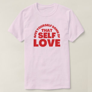 自分与え自身の一部の自己の愛インスピレーション Tシャツ