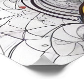 自分保のポスターまたはデザイン ポスター (角)