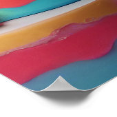 自分保のポスターまたはデザイン ポスター (角)