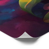 自分保のポスターまたはデザイン ポスター (角)