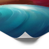 自分保のポスターまたはデザイン ポスター (角)