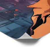 自分保のポスターまたはデザイン ポスター (角)