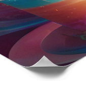 自分保のポスターまたはデザイン ポスター (角)