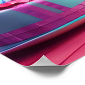 自分保のポスターまたはデザイン ポスター (角)