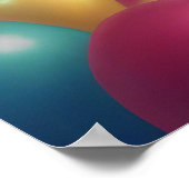 自分保のポスターまたはデザイン ポスター (角)