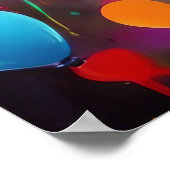 自分保のポスターまたはデザイン ポスター (角)