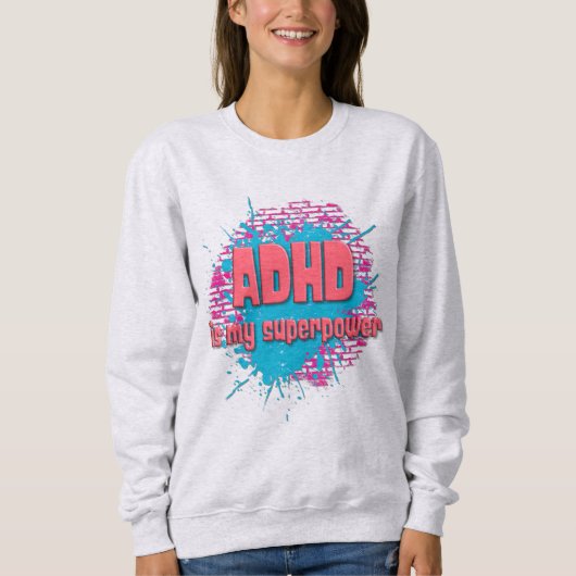 自分保の – Sweat Shirtまたはデザイン スウェットシャツ (正面)