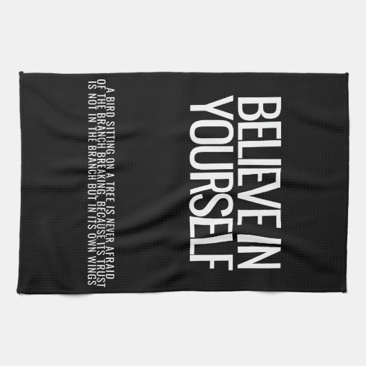 自分信じでキッチンタやる気を起こさせるオル キッチンタオル (横)