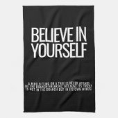 自分信じでキッチンタやる気を起こさせるオル キッチンタオル (縦)