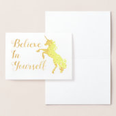 自分信じでユニコーンカード 箔カード (ディスプレー)