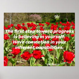 自分信じで ポスター