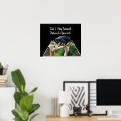 自分信じでbearcatの伝言 ポスター (ホームオフィス)