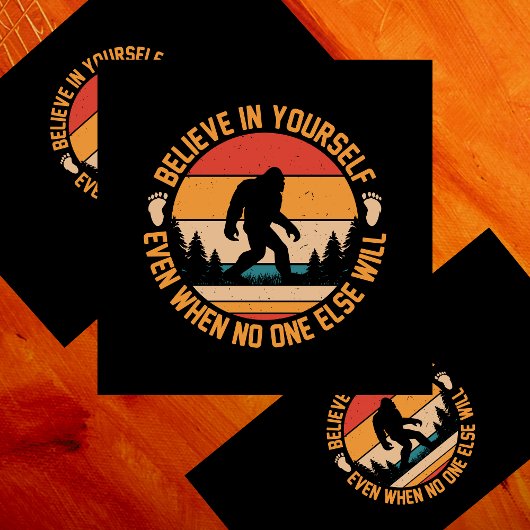 自分信じでBigfoot Black バスタオルセット