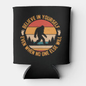 自分信じでBigfoot Black 缶クーラー (正面)