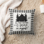 自分信じのビッグフット クッション (ブランケット)