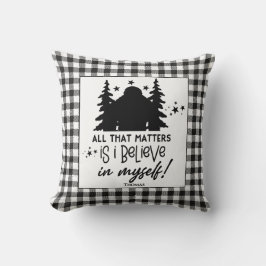 自分信じのビッグフット クッション