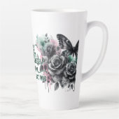 自分信じの中で言うこ得と カフェラテマグ (右)