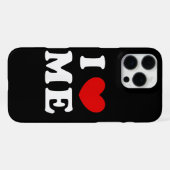 自分大好き iPhoneケース (裏面横)