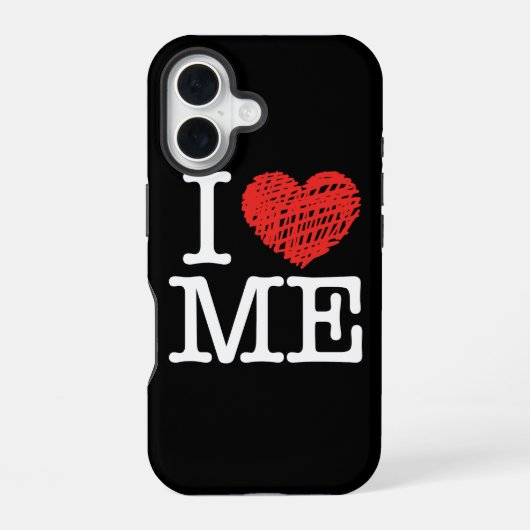 自分大好き iPhone 16ケース (裏面)