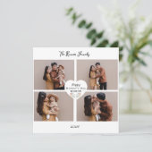 自分好みにカスタマイズできるおしゃれな母の日の写真付きグリーティングカード シーズンカード (スタンド正面)