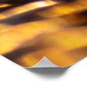 自分好みにカスタマイズできるカラフルな葉のポスター「Carpe Diem」 ポスター (角)