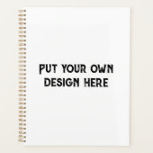 自分好みのデザイン プランナー手帳 (正面)