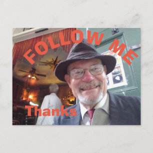 自分後を追カフェはがき ポストカード