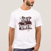 自分愛はあなたのスーパーパワー Tシャツ (正面)