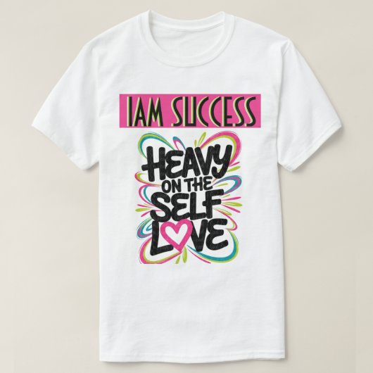 自分愛 Tシャツ (デザイン正面)