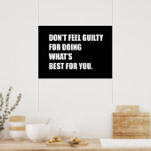 自分感じの為に罪を最高のするな ポスター (キッチン)