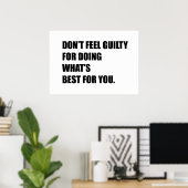 自分感じの為に罪を最高のするな ポスター (ホームオフィス)