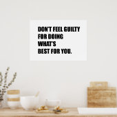 自分感じの為に罪を最高のするな ポスター (キッチン)