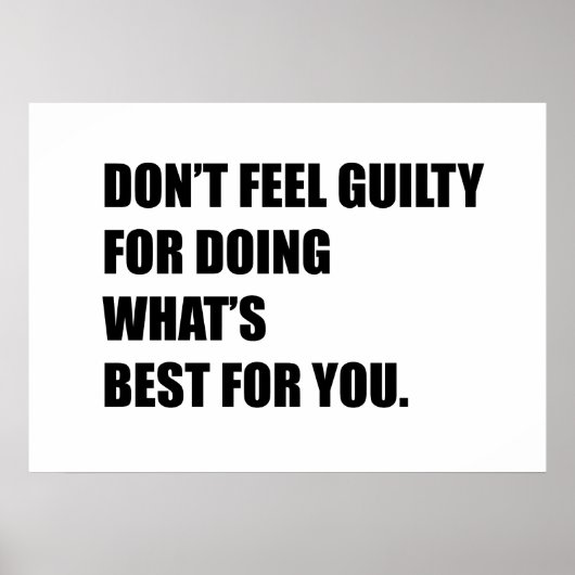 自分感じの為に罪を最高のするな ポスター (正面)