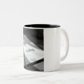 自分書の幸福の処方箋 ツートーンマグカップ (正面右)