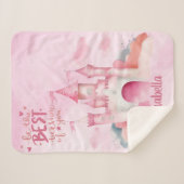 自分最高ののバージョンに シェルパブランケット (正面(横))