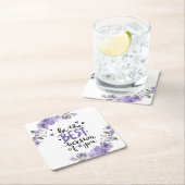 自分最高ののバージョンに スクエアペーパーコースター (インサイチュ)