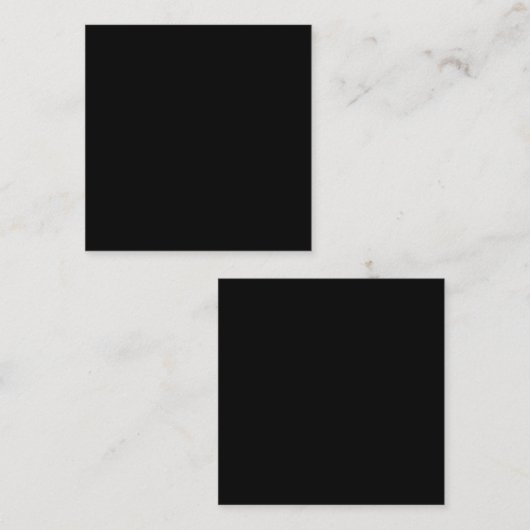 自分空白のののカスタム作成 スクエア名刺 (正面/裏面)