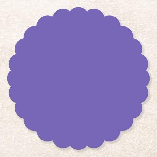 自分空白のののカスタム作成 ペーパーコースター (正面)