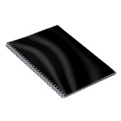 自分空白ののブラックジャーナルの作成 ノートブック (右側)