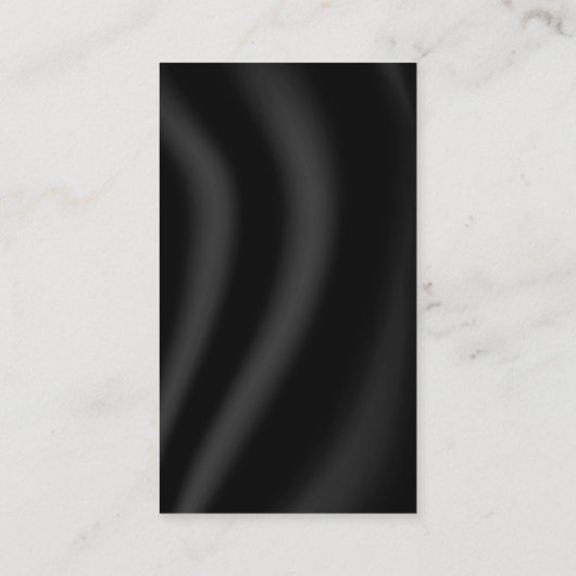 自分空白ののブラックビジネスカードの作成 名刺 (裏面)
